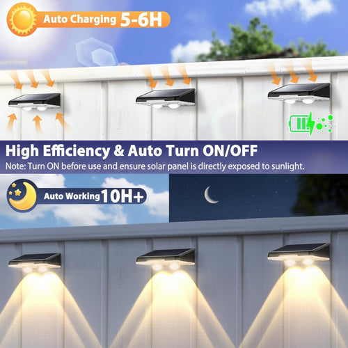 Solar Powered LED Automatic Lights